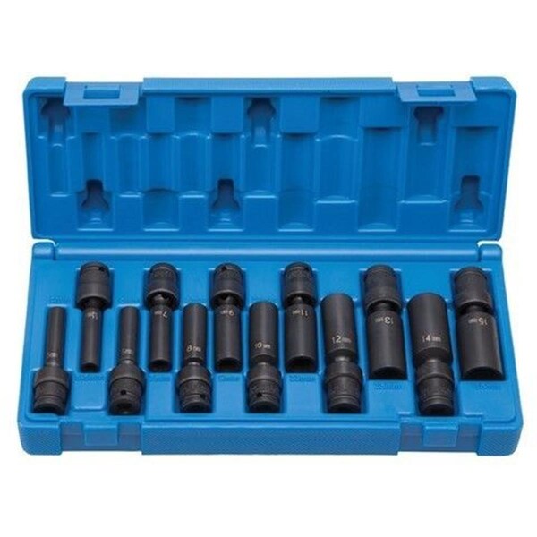 Light House Beauty 0.25 in. Drive Standard Length Magnetic Universal Set LI3580761 - main